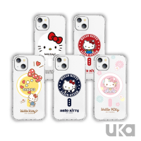 UKA 優加 iPhone 13 (6.1吋) 三麗鷗Kitty系列透明磁吸保護殼-5款
