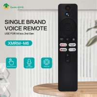 Voice Remote Control XMRM-M6 For Xiaomi mi 2nd Gen Box 4K Ultra HD Streaming Media Player Applicable to Xiaomi mi 2nd Gen Box