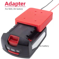 Power Connector DIY Battery Adapter Holder Dock For SKIL 18V LI-ION Battery Converter Accessories