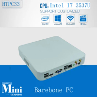 X86 Computing Cheap Mini PC Windows 7 Mini Nuc Smart PC Intel Core i7 3537U 2GHz BAREBONE 300M Wifi