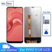 For Vivo Y12S 2020 / 2021 V2026 LCD Display Touch Screen Digitizer Replacement For VIVO V2033 V2042 100% Tested With Tools