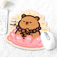 OfficeTik39 Chất lượng cao Kapibala Thảm Chuột Dày Capybara Tấm lót chuột Chống trượt Cao su Miếng l