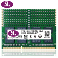 wholesale 50PCS DDR3 Ram 4GB 8GB 16GB Laptop Memories 1066 1333 1600 Mhz DDR3 PC3 10600 12800 Sodimm Notebook Memory Ram