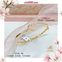 GELANG EMAS LOTUS 375 8K 5.6CM 5.84 11210060