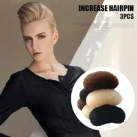 3Pcs Fashion Hair Clip Styling Tool Heighten Hairpin Fluffy Sponge Clip Puffy Hair Pad Hair Volume Increase