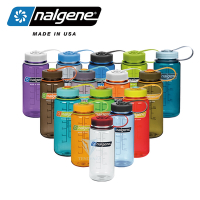 美國Nalgene 500cc 寬嘴水壺 - Sustain永續水壼 - 多色可選