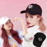 Freenbecky Same Hat Washed Cotton Letter Embroidered Baseball Cap FB Girl