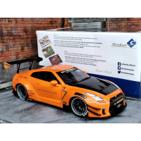 โมเดลรถR35libertywalk 1:18 solido Model Nissan R35 GTR liberty walk lbwk lb work org scale 1/18 ราคา