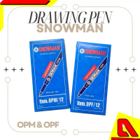 SPIDOL SNOWMAN OPM DAN OPF /SPIDOL PERMANENT OPM/12 & OPF/12 PAK