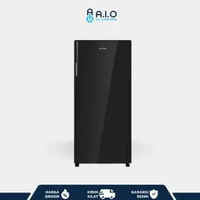 Polytron Kulkas 1 Pintu Tempered Glass Door PRA 18DMY