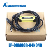 EP-08M08R-04N04B Suitable For KEWEI EP LP EC Series PLC Programming Cable Download Line Support WIN7/XP