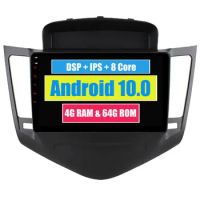 RoverOne Car Radio Navigation For Chevrolet Cruze 2009 - 2014 Android 10 Multimedia Player Autoradio Bluetooth MirrorLink DSP