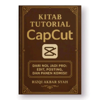 KITAB TUTORIAL CAPCUT DARI NOL JADI PRO: EDIT, POSTING, DAN PANEN KOMISI! by RISKY AKBAR SYAH (Penul