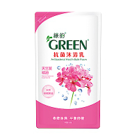 綠的GREEN 抗菌沐浴乳補充包-天竺葵香精油700ml