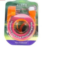 Kabel Power 1.8M Oranye Kinto OKACHI JS017 250V 16A Black Komputer Rice Cooker TV Dll Kabel Listrik 