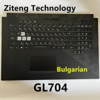 Bulgaria Backlit keyboard for ASUS ROG Strix Scar GL704 GL704S7CM GL704GM GL704GV GL704GV-DS74 GL704GW Palmrest Upper Case COVER