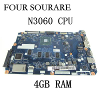 For Lenovo ideapad 110-15IBR Laptop Motherboard N3060 CPU 4GB RAM CG520 NM-A804 Mainboard test good