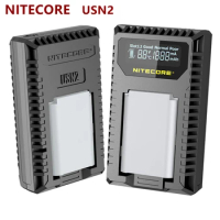 NITECORE USN2 Camera Charger for Sony NP-BX1 Batteries Compatible with DSC-HX350, DSC-H400, DSC-HX400 DSC-RX100M5, DSC-RX1RM2