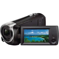 Renewed black HDR-CX405 HD Video Recording Handycam Camcorder (HDRCX405/B) + 32GB Memory Card + Bag + Card Reader + Flex Tripod