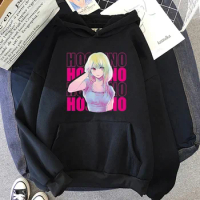 Japanese Anime Oshi No Ko Print Women Hoodie Harajuku Hooded Causal Pullover Sweatshirt Hip Hop Tops Long Sleeve Clothes Hoodies