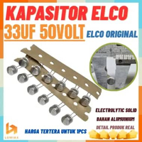 Solid kapasitor capasitor elko elco 50v 33uf 50v 33 uf 50 v 50 volt ORIGINAL