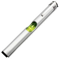 Mini Aluminum Multifunctional With Magnetic Screwdriver Pen Shape Spirit Level Portable Easy Apply Lightweight Bubble Accurate