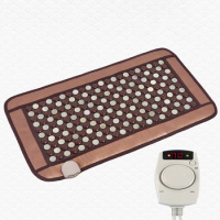 Healthcare Korea germanium tourmaline massage mat jade mattress electric heating therapy pad cushion nuga best 220V