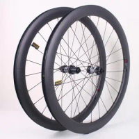 50c Disc Brake Road Bicycle Wheelset 700 C3K Twill Carbon Cutter Wheel Set Full Carbon Ring