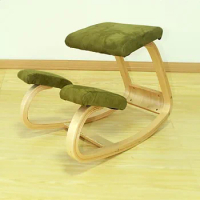 Ergonomic Kneeling Chair Stool Furniture Rocking Wooden Computer Posture Chairs Correct Posture Anti-Myopia Chair