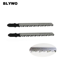 2 pieces 100mm HCS Jig Saw Blades For Cutting Wood T101D