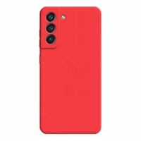 Soft Case Samsung S22, S22 Plus Silikon Candy Macaron Bludru S22 PLUS Merah