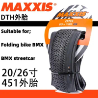 MAXXIS DTH(M147P)20X1.75 20x1.95 26x2.15 26x2.3 foding tires BMX bicycle tire MTB Mountain Bikes