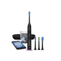 Philips 飛利浦 Sonicare 鑽白極淨智能鑽石音波震動牙刷/電動牙刷-爵士黑(HX9924/12)
