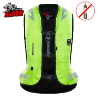 DUHAN Neck DPS Airbag Reflective Motocross Jackets Anti Drop Motorcycle Airbag Vest Adjustable Motorcycle Airbag Suit