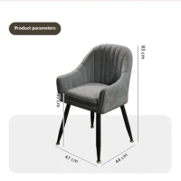 Vanity Luxury Dining Chair Design Banquet Balcony Ergonomic Accent Chair Modern Kitchen