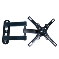 Full Motion TV Monitor Wall Mount TV Bracket Swivel Tilts for 15-40 Inch LED LCD Flat Screen TVs/Monitors with Articulating Arm