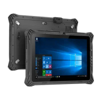 Dual battery 860mAh+6300mAh data collector 12.2 inch 16:10 650nits rugged extreme tablet for warehouse