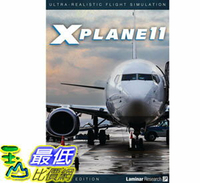 [107美國直購] 飛行模擬器 Official Version - X-Plane 11 Global Flight Simulator (PC, MAC &amp; LINUX)