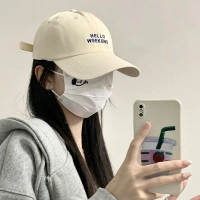 หมวกเบสบอล แบน หมวกฤดูร้อน อเนกประสงค์ กระชับสัดส่วน เหมาะสำหรับผู้หญิง หมวก  เบสบอล  แฟชั่น หมวก  ล