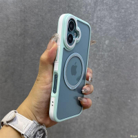 適用蘋果16手機殼龍盾磁吸系列iPhone16promax透明15pro亞克力14