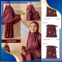 MUKENA TRAVEL MINI ALF PARASUT PREMIUM KOREA BY ALIF MODERN WEAR