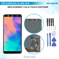 6.0" Super AMOLED For Samsung J8 2018 LCD J810 LCD For Samsung J8 2018 J810 LCD Screen Touch Digitizer Assembly