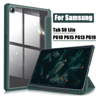 For Samsung Tab S6 Lite 2022 10.4' Tablet Case SM-P610 P613 P615 P619 With Auto Wake/up Magnetic Tablet Cover For tab s6 lite