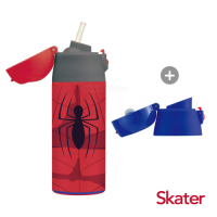 Skater 不鏽鋼瓶(360ml)蜘蛛人【送】吸管型上蓋