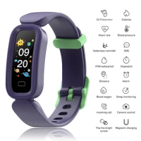 Children's Smart Watch Fitness Bracelet Waterproof GPS Tracker Heart Rate Blood Pressure Monitor Spo