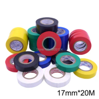 17mm*20M Electrical tape insulating tape waterproof hardy lead-free flame retardant PVC electrical insulation tape