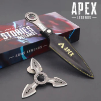 Apex Legends Game Weapon Heirloom Wraith 22cm Evil Spirit Katana Swords Safety Model Metal Ornaments