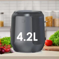 4.2l Food Waste Disposer Garbage Home Electric Kitchen Composter