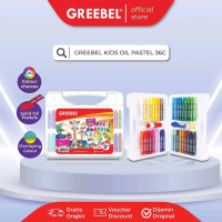 GREEBEL Crayon 36 warna / Oil Pastel Greebel 36 Warna