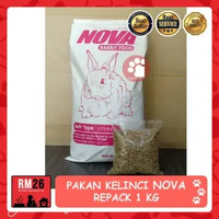 NOVA Pakan Kelinci Repack 1kg